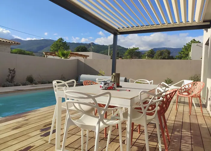 Intimiste Avec Piscine Privee Chauffee * Lecci