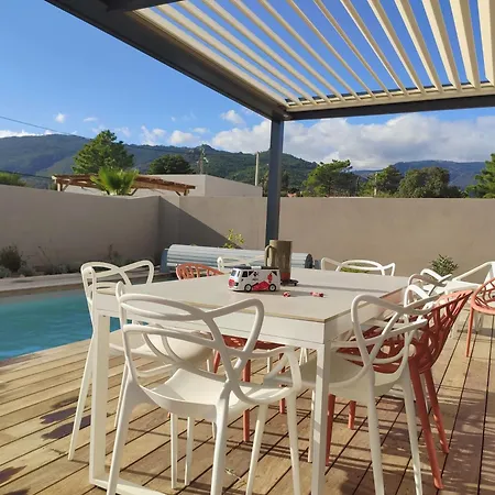 Intimiste Avec Piscine Privee Chauffee * Lecci