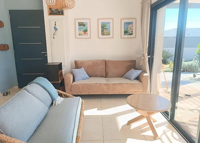 Villa Posidonie, 5 Pers, Clim Et Piscine Chauffée Lecci